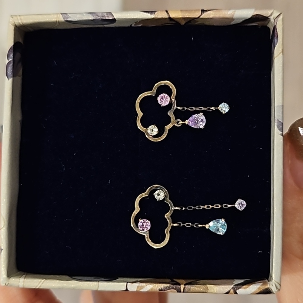 samantha silva cloud earrings